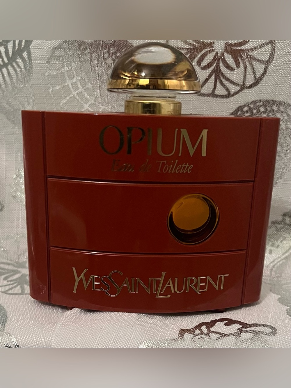 Vintage Yves Saint Laurent Paris Opium Eau do Toilette Perfume 2 FL. OZ. France